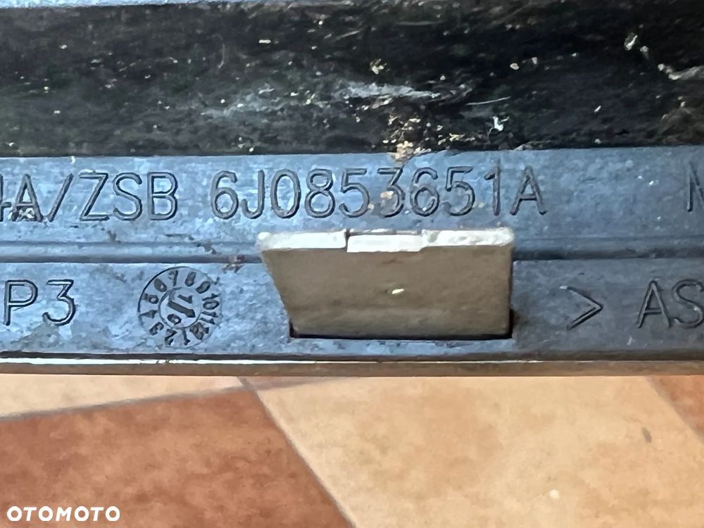 GRILL  ATRAPA ZDERZAKA PRZEDNIEGO SEAT IBIZA IV FR 6J0853654A - 5