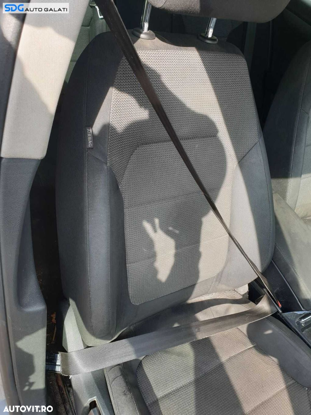 Interior Textil Scaune Fata Stanga Dreapta si Bancheta Sezut cu Spatar Volkswagen Passat B7 Break Combi 2010 - 2015 [0405] - 6