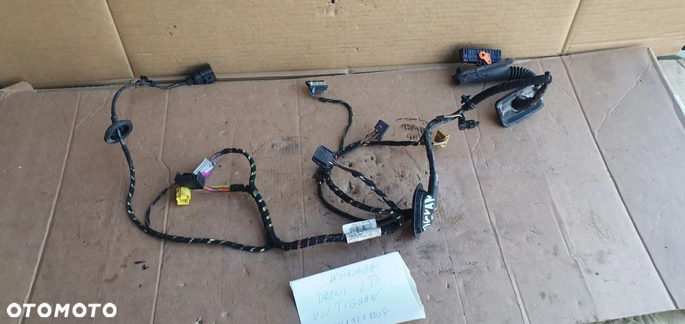 Wiązka instalacja drzwi lewy przód VW Tiguan I Lift 5N1971120F - 7