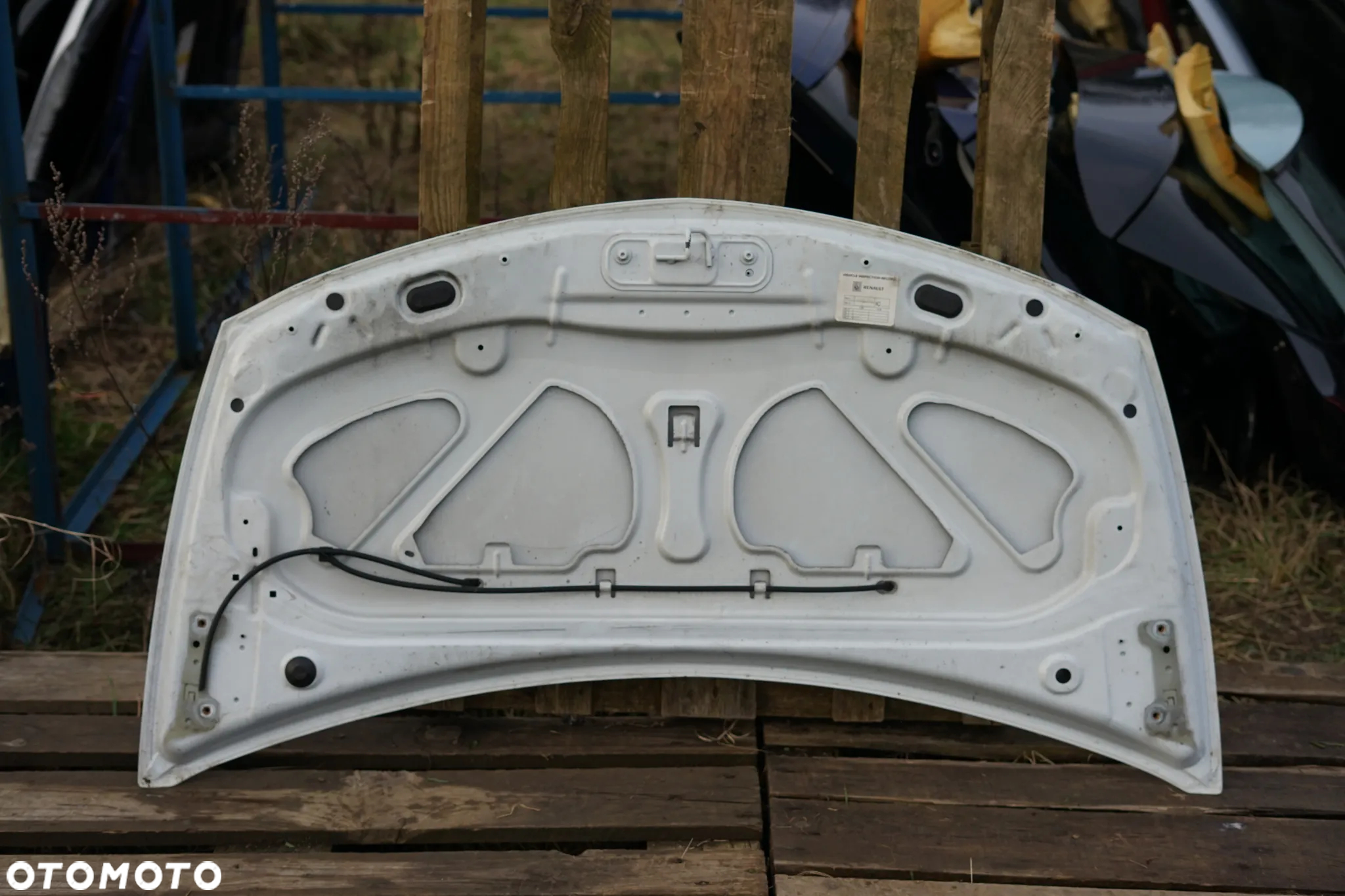 Maska pokrywa silnika Renault Clio III OV369 - 8