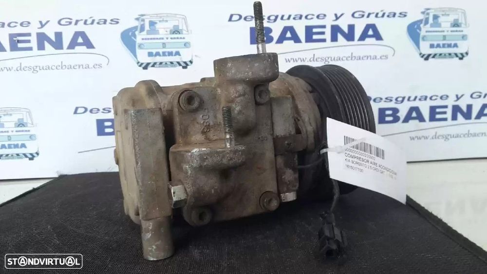 COMPRESSOR AR CONDICIONADO KIA SORENTO I 2005 -1615017700 - 2