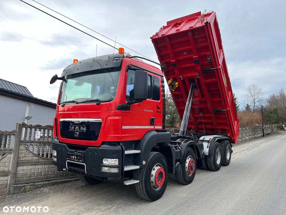 MAN TGS 35.440 | Euro 5 | 8x6 | HydroDrive | Meiller-Kipper | Bordmatic | Manual | z Niemiec | Stan PERFEKCYJNY | Kiper Wywrotka | - 13