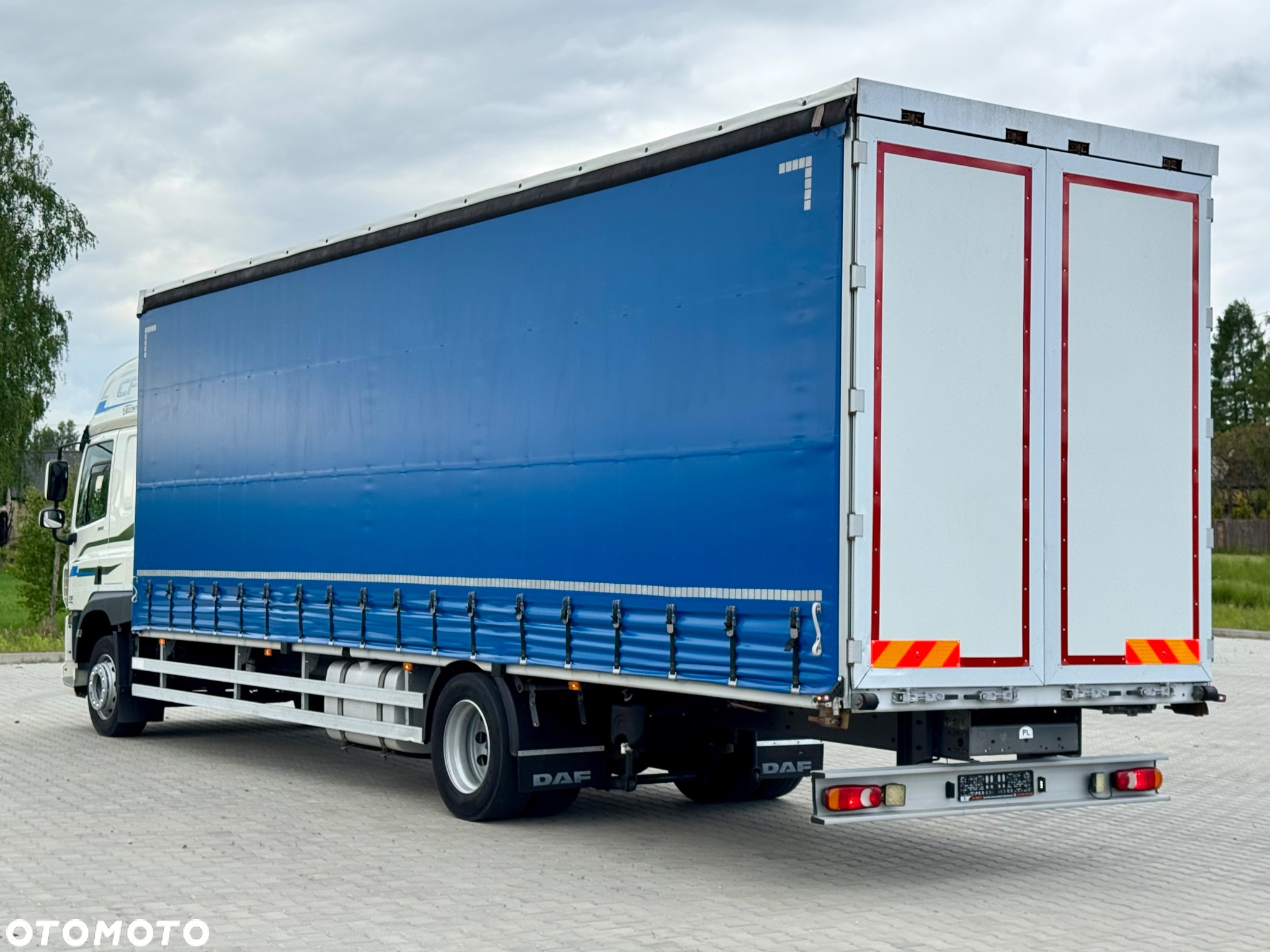 DAF CF 320 / FIRANKA / 24 EUROPALETY / SYPIALKA / AUTOMAT / KLIMA POSTOJOWA / 8 960 KG ŁADOWNOŚCI / 2017 ROK - 3