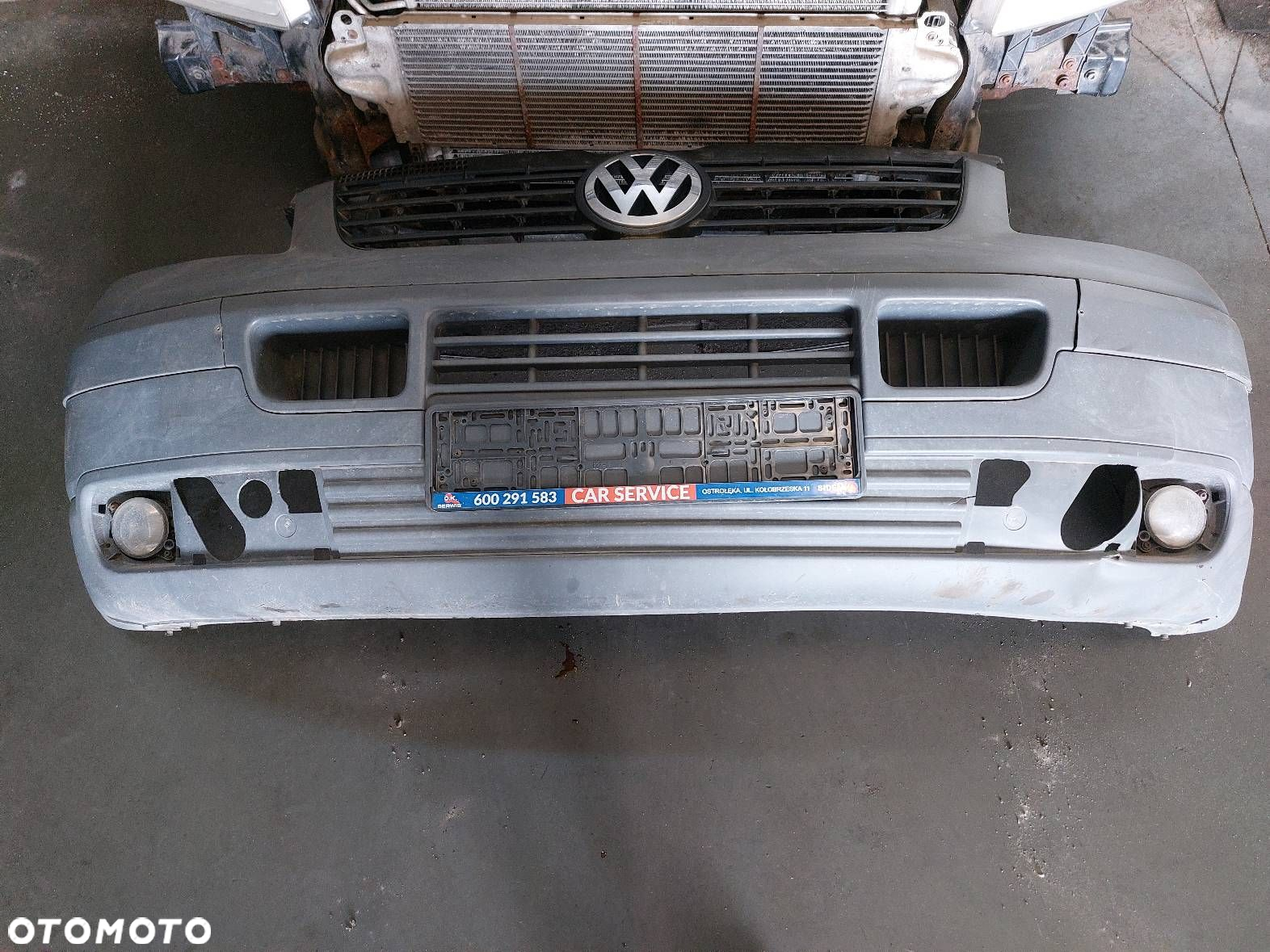 KOMPLETNY PRZÓD MASKA ZDERZAK BŁOTNIKI LAMPY PAS TRANSPORTER T5 LA7W - 8
