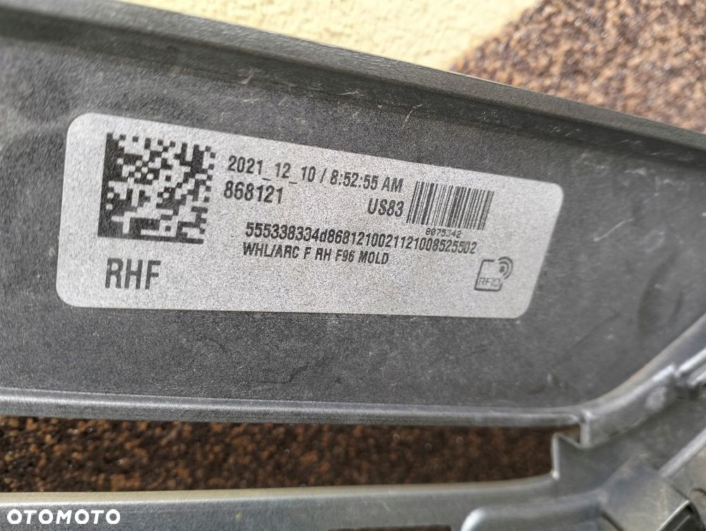 listwa osŁona nadkole prawa bmw x6 f96 x6m - 3