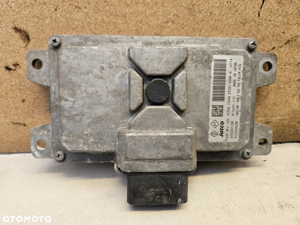 Komputer Sterownik Skrzyni Biegów Renault Megane III Scenic III Latitude Jatco CVT AFJ HITACHI 310320115R 310320003R ETC51-506R X0999919 - 1