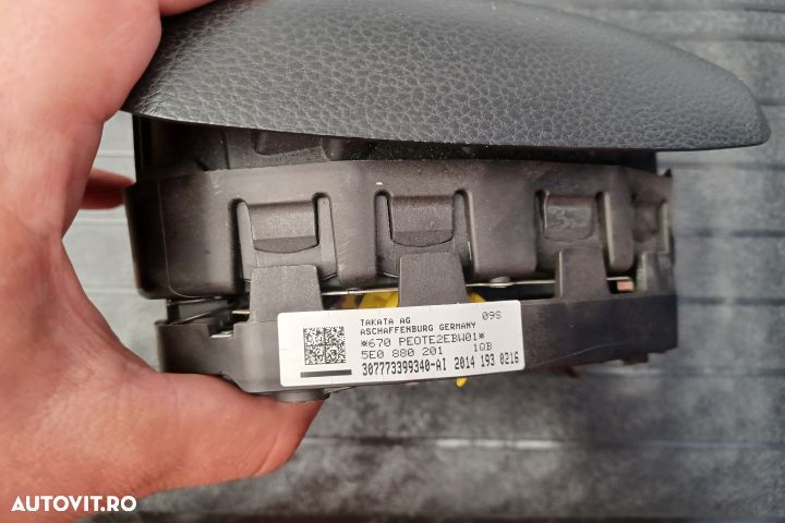 Airbag volan / sofer 5E0880201 5E0880201 Skoda Fabia NJ [facelift] [2 - 5