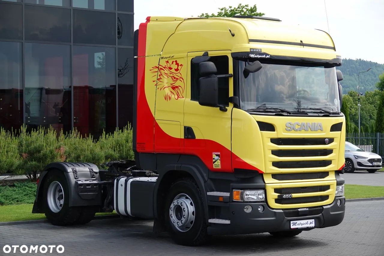 Scania R 450 / RETARDER  / HYDRAULIKA do wywrotu+ dwuobwodowa / KLIMA POSTOJOWA  / SPROWADZONA - 3