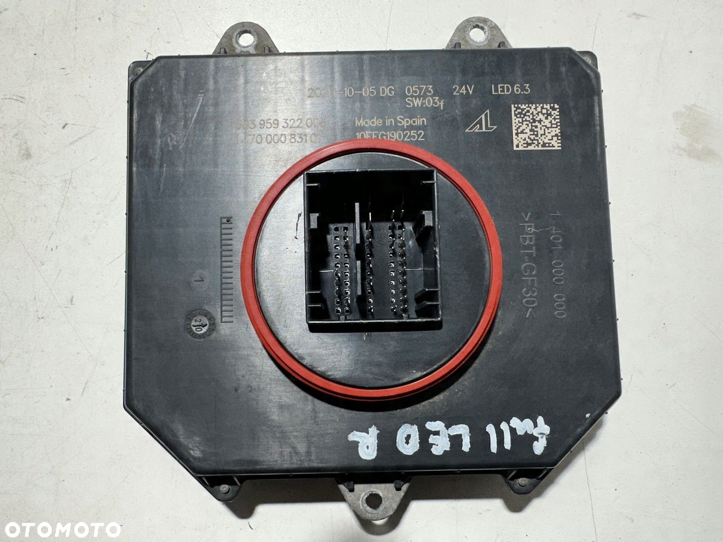 Przetwornica Lampy Moduł Sterownik Prawy Full LED Iveco S-Way 503959322006 - 2