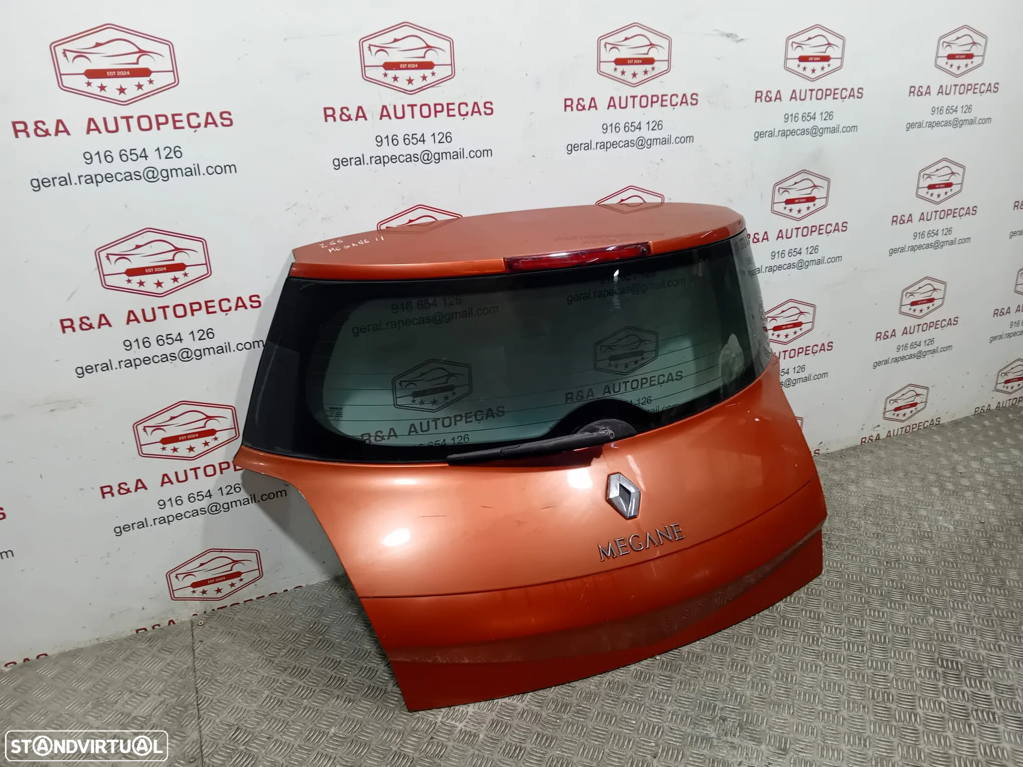 Tampa Porta Mala Renault Megane II 2 Original - 3