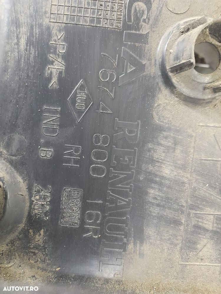 Carenaj roata dreapta spate 767480016R Dacia Duster 1 [2010 - 2013] - 3