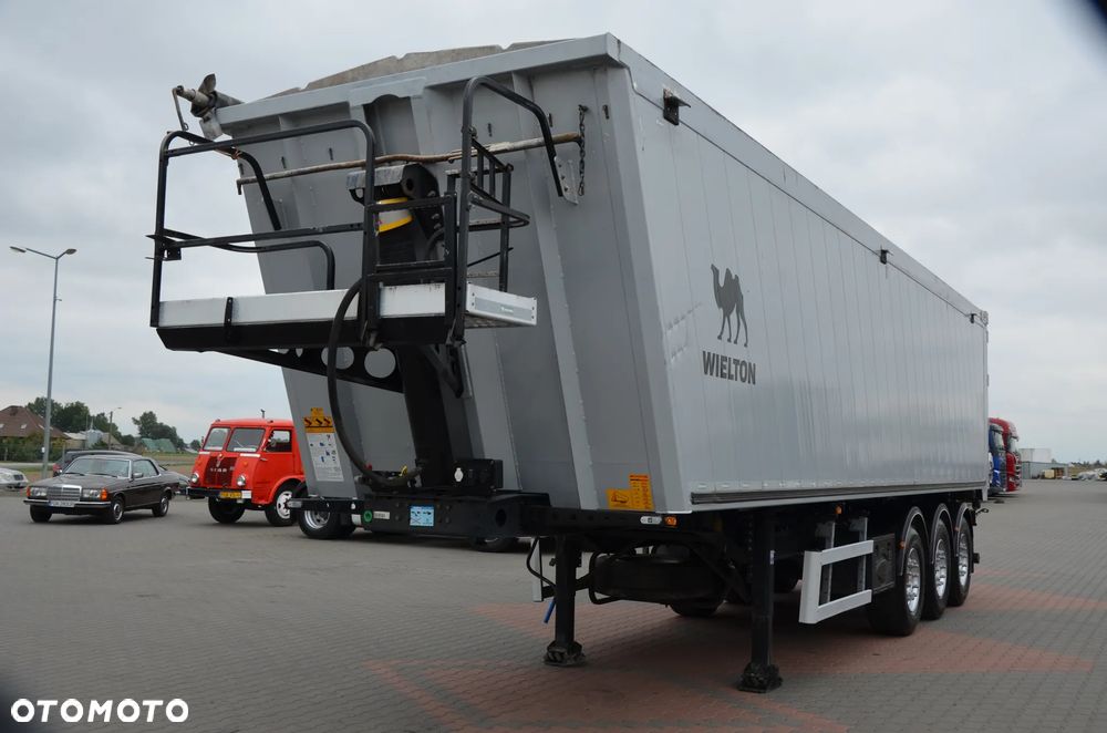 Wielton WYWROTKA ALU 51 m3 / 2022r / KLAPODRZWI / OŚ POD. / SAF / HYVA / 5148 - 2