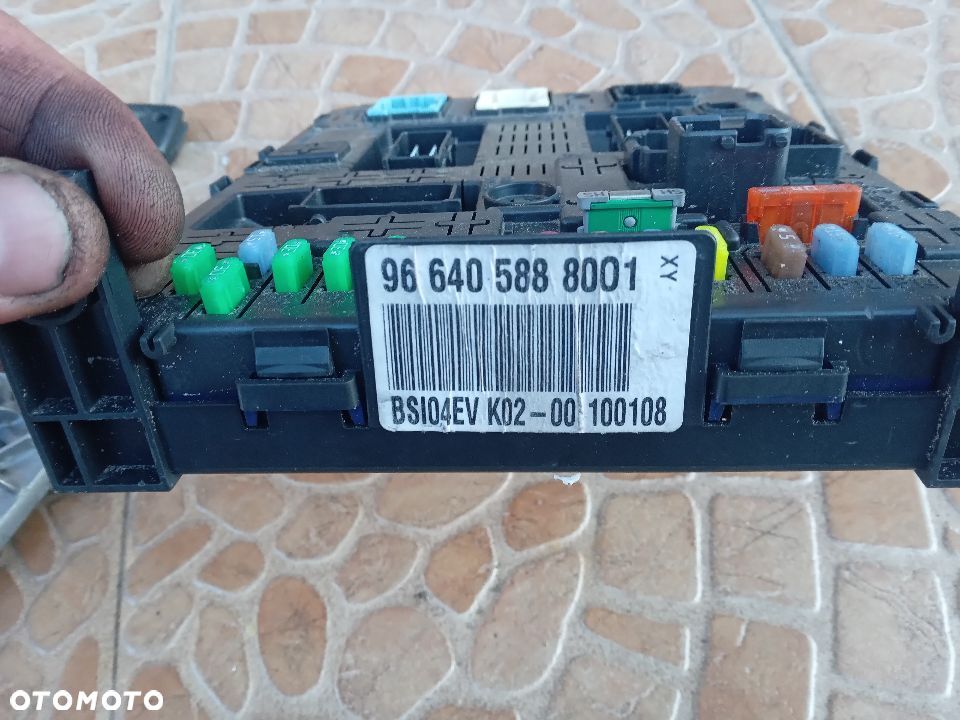 Peugeot 407 komputer zestaw start 9665465580 - 3