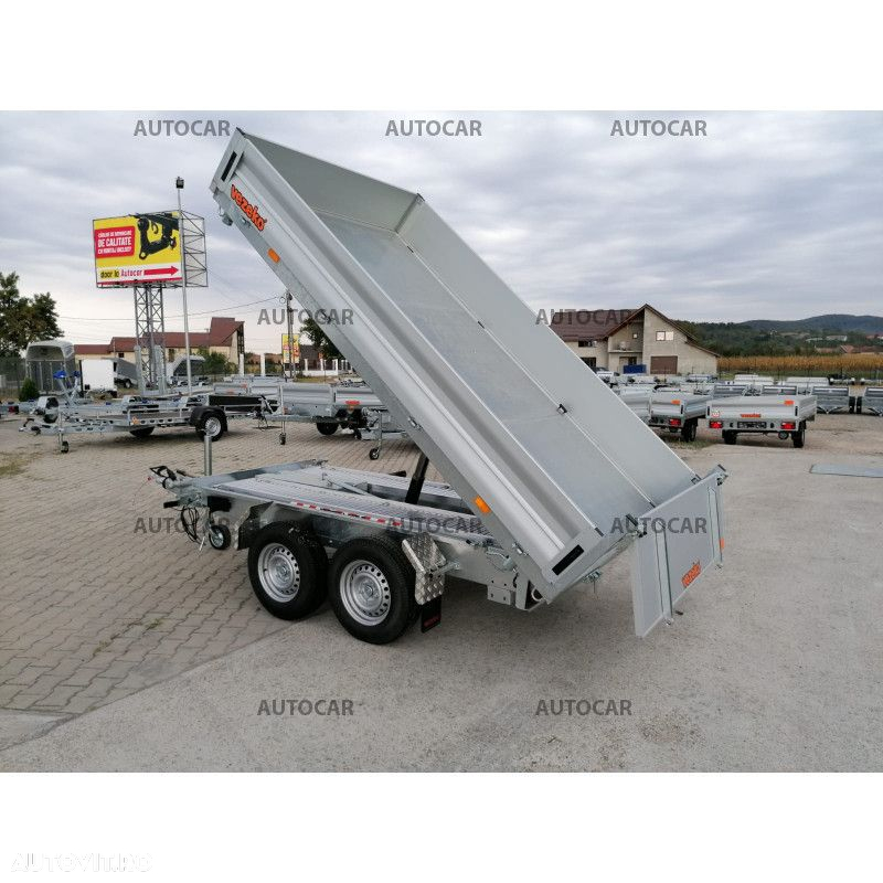 Vezeko Remorca basculabila Autocar Trip 35 electric fara rampe din aluminiu - 15