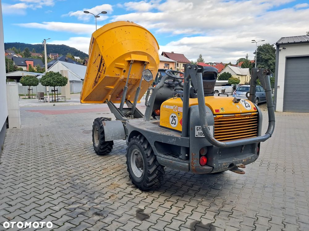 Wacker Neuson 4001s wozidło budowlane obrotowe 4 t tony hydrostat/automat oświetlenie obrót + kiper silnik Yanmar 44 KM nowe opony przód ROPS 4x4 3 6 t ładowność D04-02 - 18