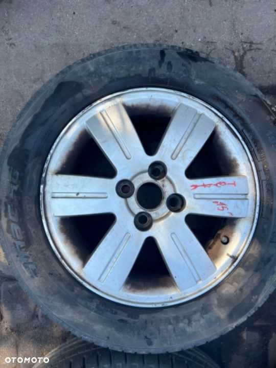 KOMPLET KOŁ ALUMINIOWYCH Z OPONAMI KOŁA TOYOTA COROLLA E11 E12 YARIS II 15 ET45 4x100 195/60 R15 - 5