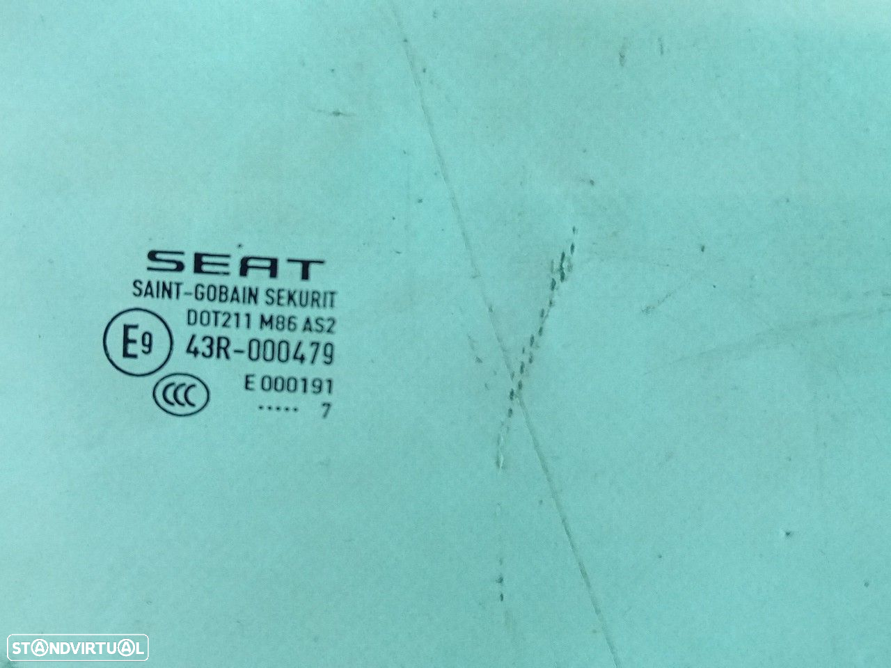 Vidro porta frente direita SEAT Ibiza IV (6J5, 6P1) - 2