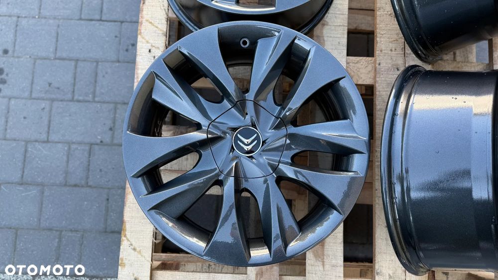 Alufelgi r17 4x108 ET27 7.5J Citroen Peugeot DS DS5 Berlingo C4 Picasso C3 DS3 Koła - 5
