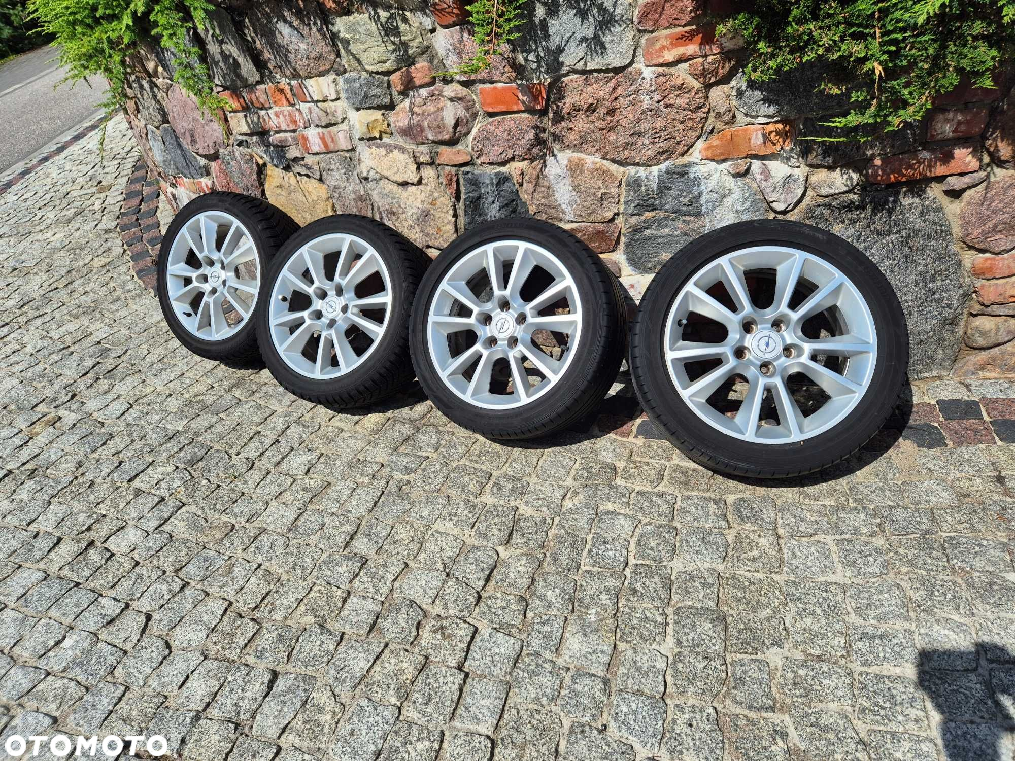 koła alufelgi opel astra h zafira b OPC 5X110 225/45R17 ET39 oryginał - 2