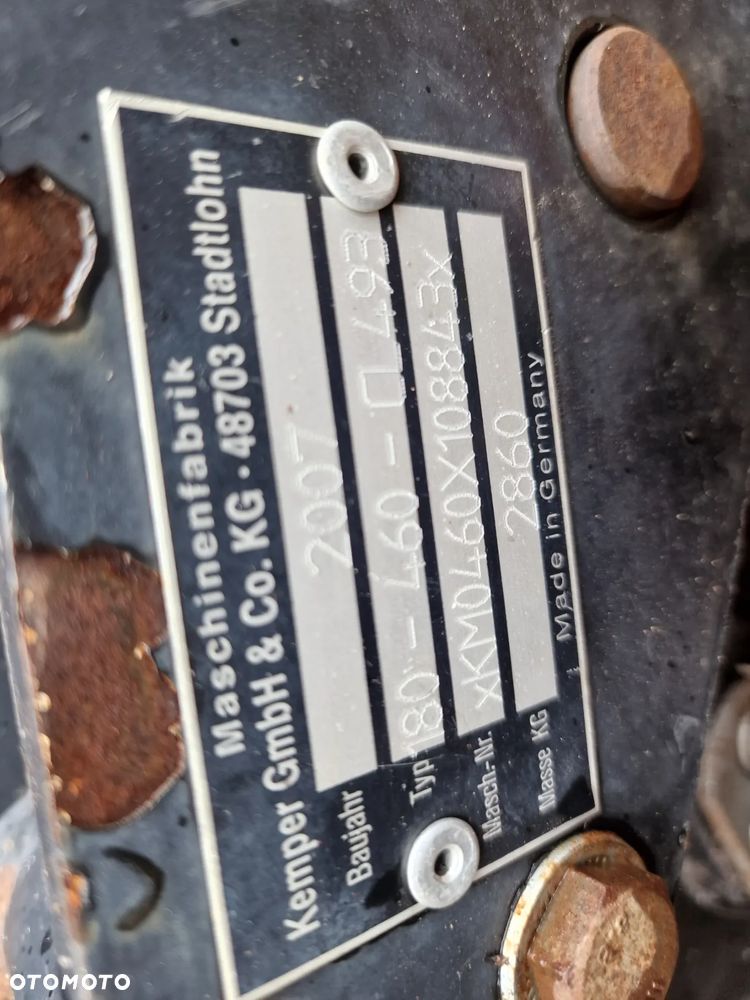 Kemper 460, 8 rzędy, 2007r - 4