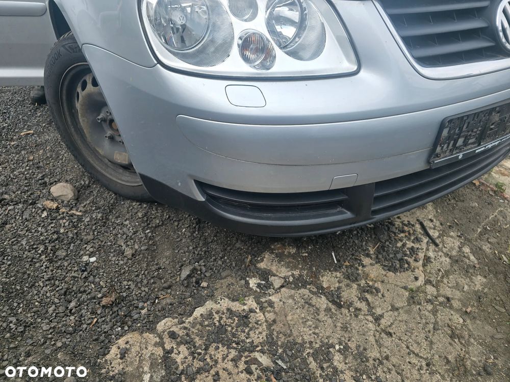 Zderzak przód vw Touran 03-06 caddy 03-10 w kolorze LA7W - 2