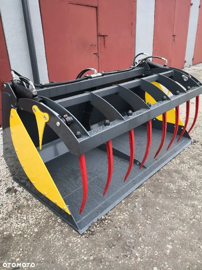 Krokodyl duży 200 cm - 2,1 m3 mocowanie Zeppelin Kramer Claas Ranger Scorpion Targo Cat - 9