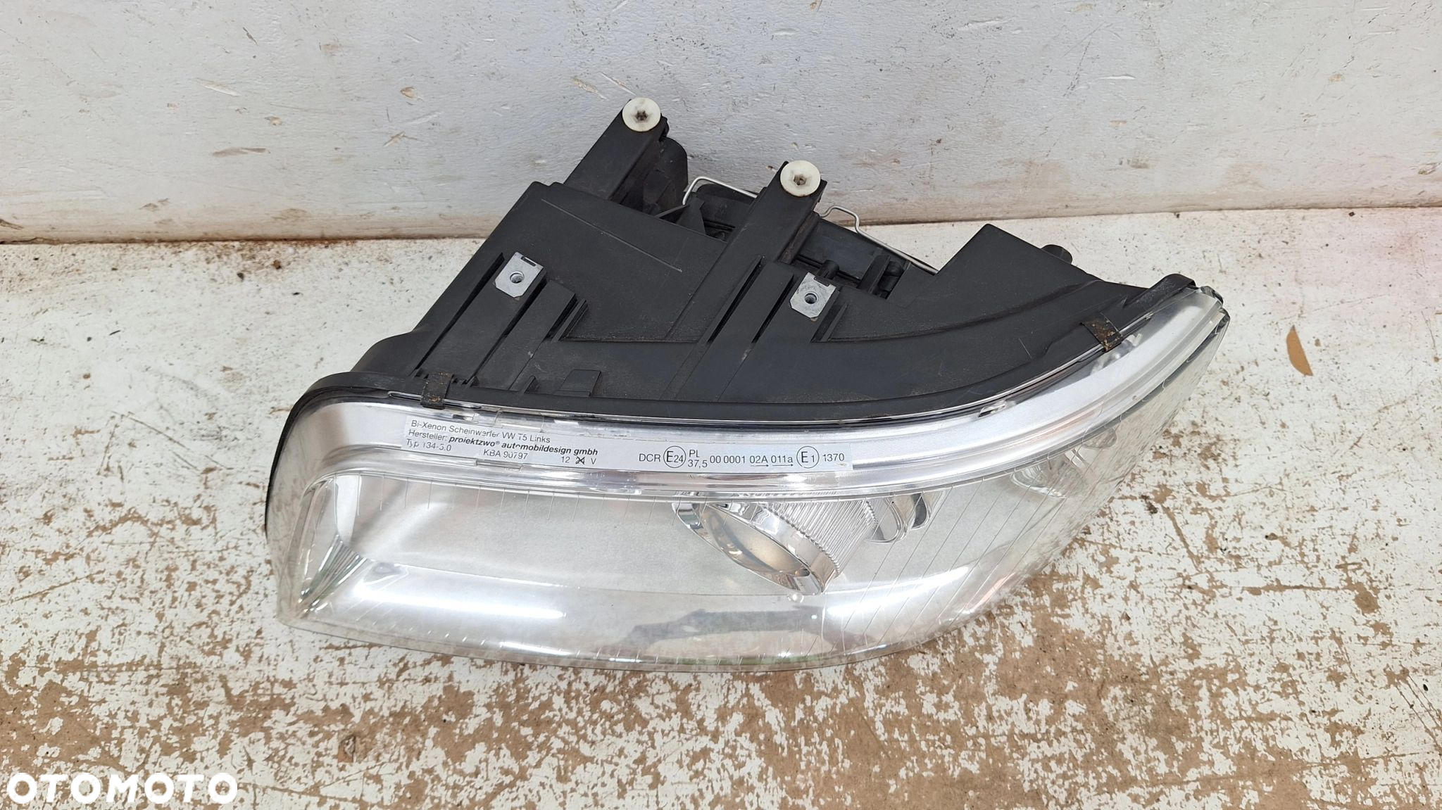 LAMPA LEWA PRZÓD BIXENON VW T5 Z PRZETWORNICĄ - 2