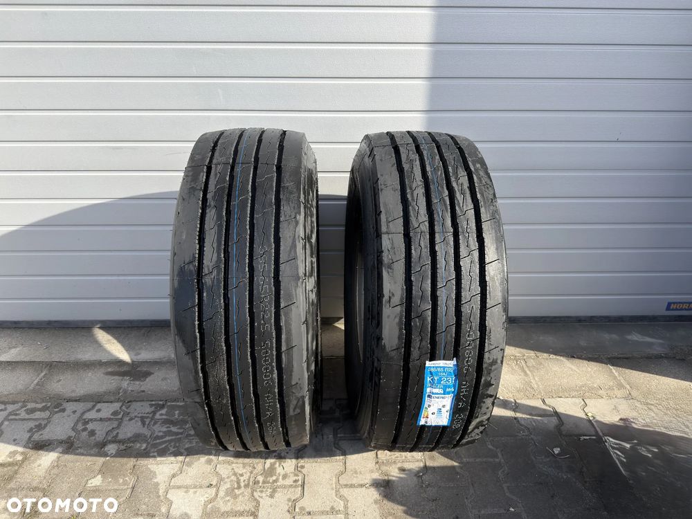 Nowe opony KRONE 18mm bieżnika 385/65 22.5' - 1