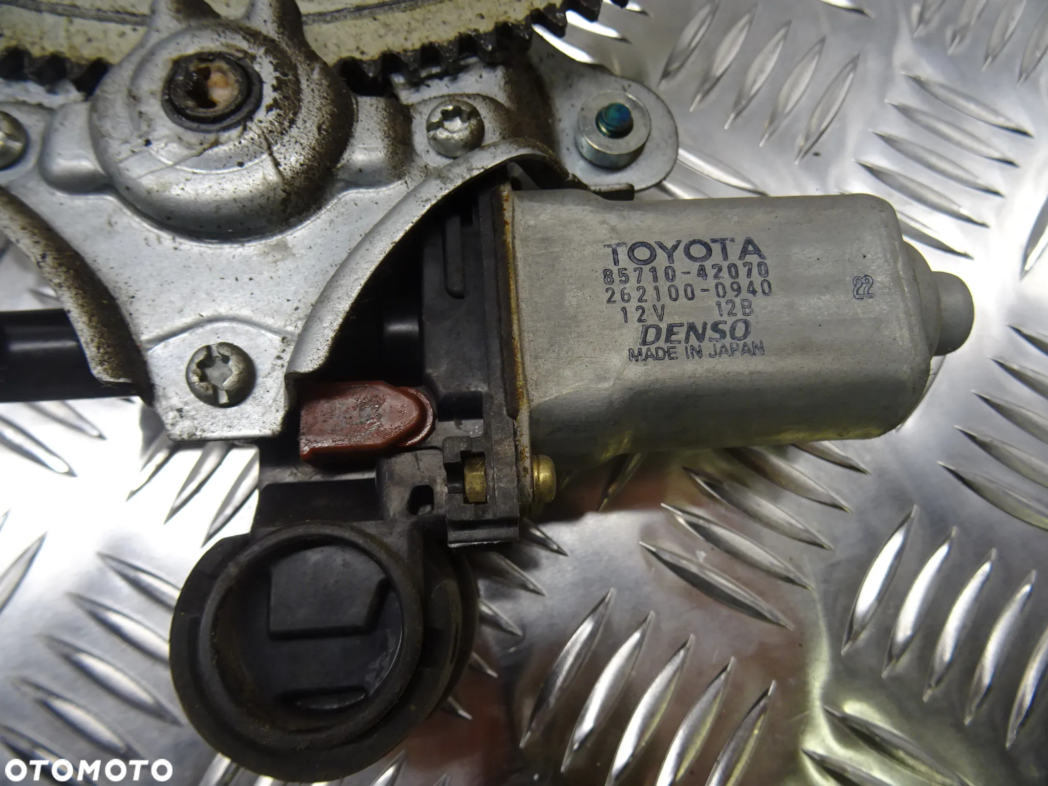 TOYOTA RAV4 II 00-03 2.0 B PODNOŚNIK MECHANIZM SZYBY TYŁ LEWY PRAWY - 4