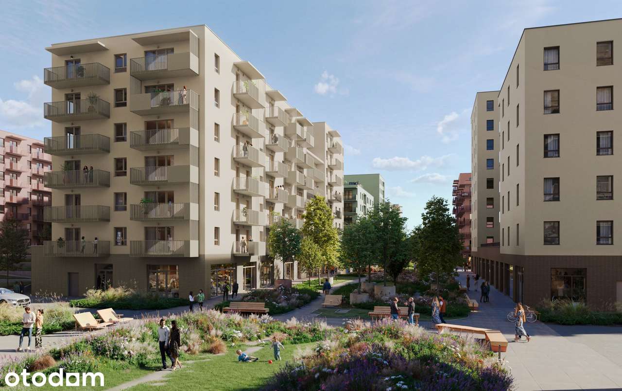 3-pokojowe mieszkanie 76m2 + balkon Bez Prowizji