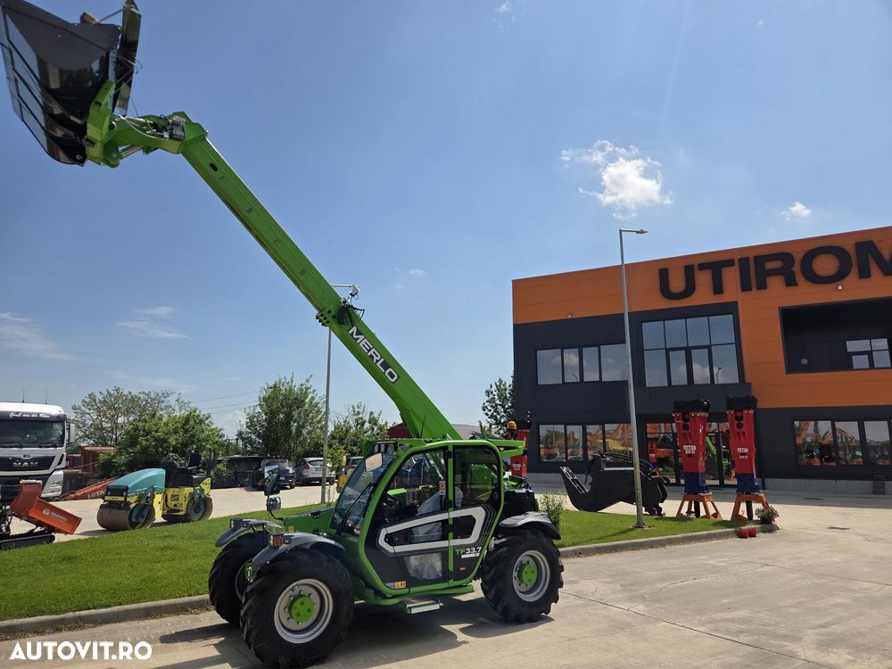 Merlo TF33.6, 2026, NOU, ridica 3,3t la 6m, CUPA, furci, cupla rapida, AER CONDITIONAT, transmisie 4x4x4, produs in ITALIA, garantie 1 an, posibil leasing 5 ani, Aer condit, Latime 2,1m, inaltime 2,1m, consum 4l/h,. viteza 40km/h-PROMOTIE 69.900 EUR+Tva - 9