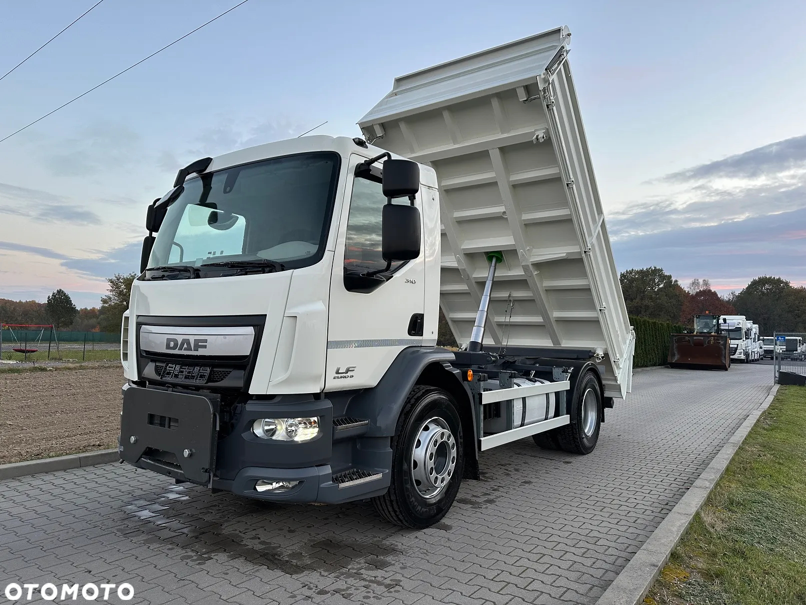 DAF LF 310 Euro 6 Manual Wywrotka Czołownica Pług Specjalny - 7