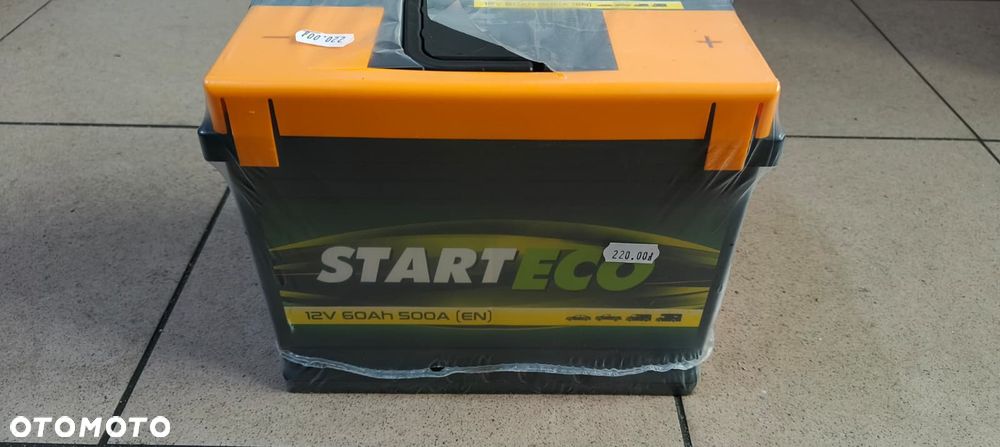 AKUMULATOR START ECO 12V 60Ah 500A NOWY - 1