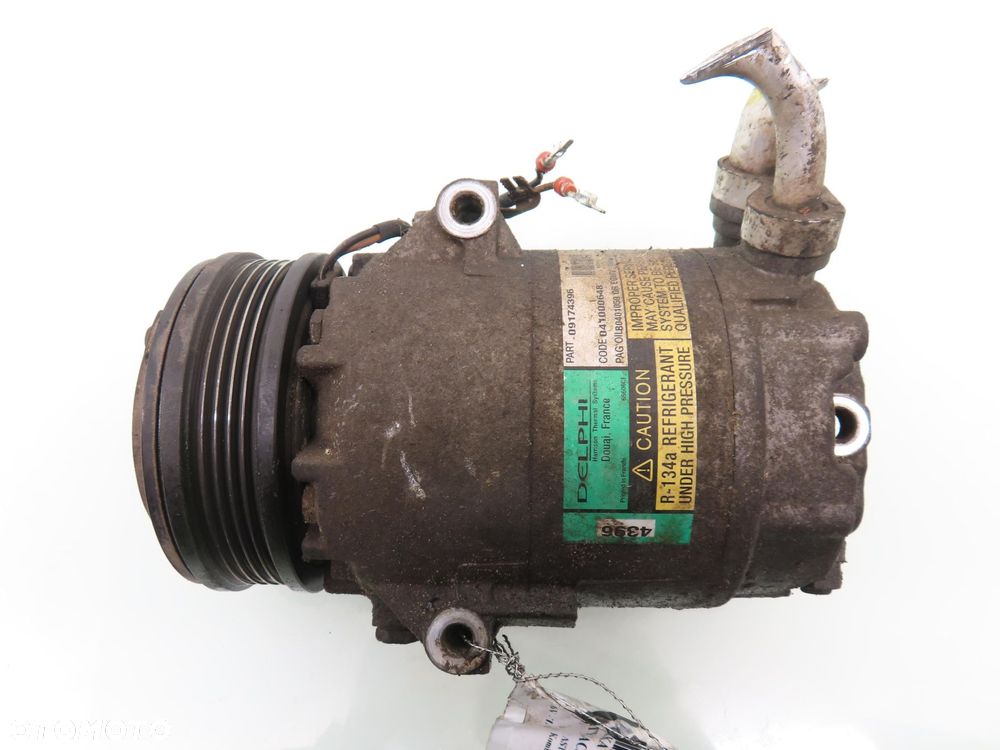 KOMPRESOR KLIMATYZACJI OPEL ASTRA II G 1.6 09174396 - 1