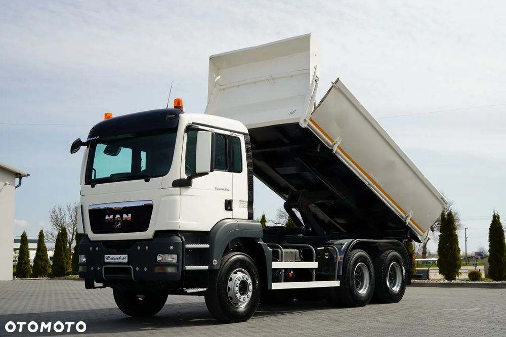 MAN TGS 26.360 / 6X4 / 2 STRONNA WYWROTKA / HYDROBURTA / BORDMATIC MANUAL - 2