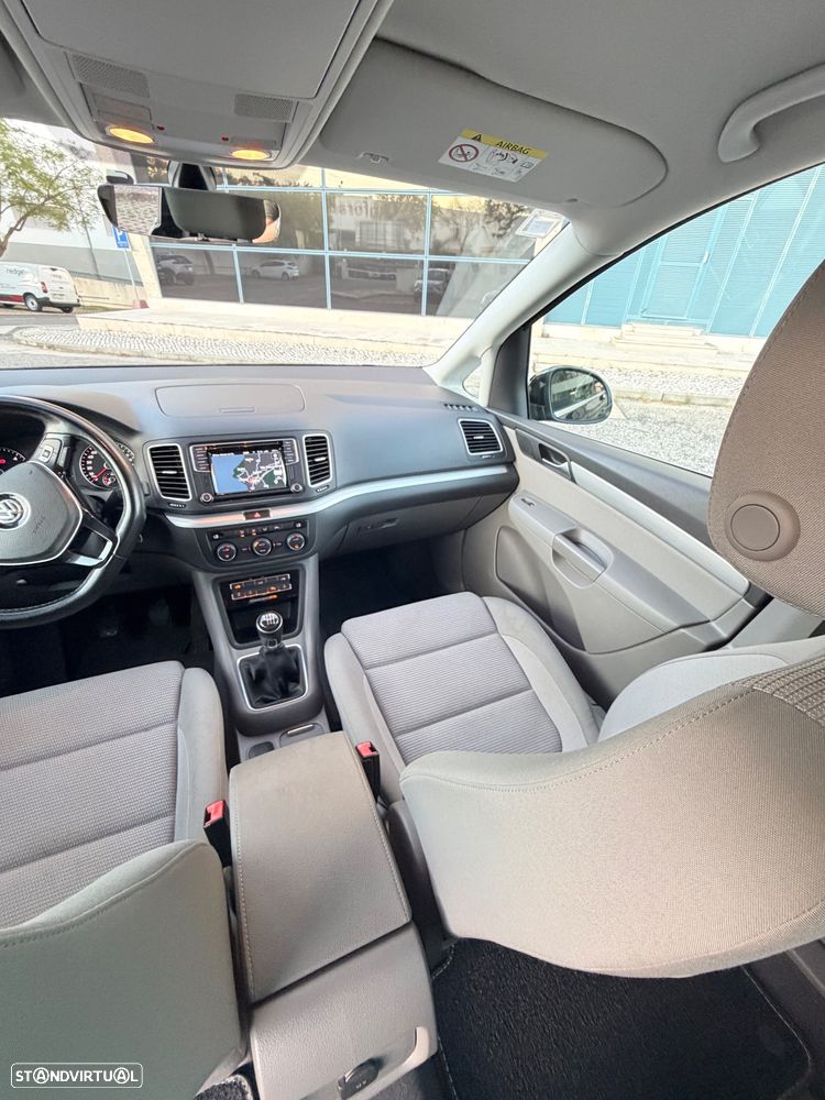 VW Sharan 2.0 TDI Blue Confortline - 15