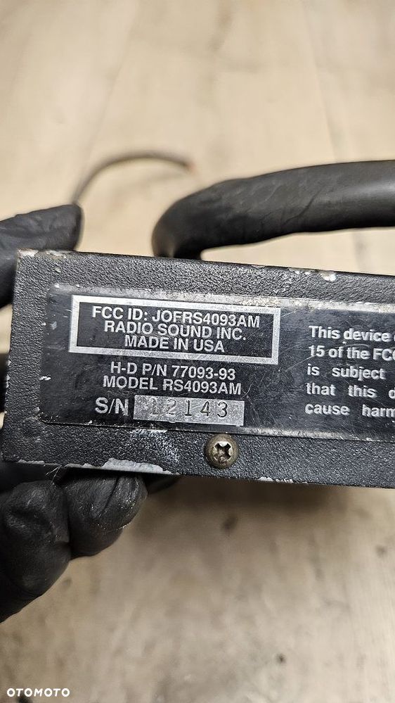CB Radio Harley-Davidson Electra Glide EVO 77093-93 - 5