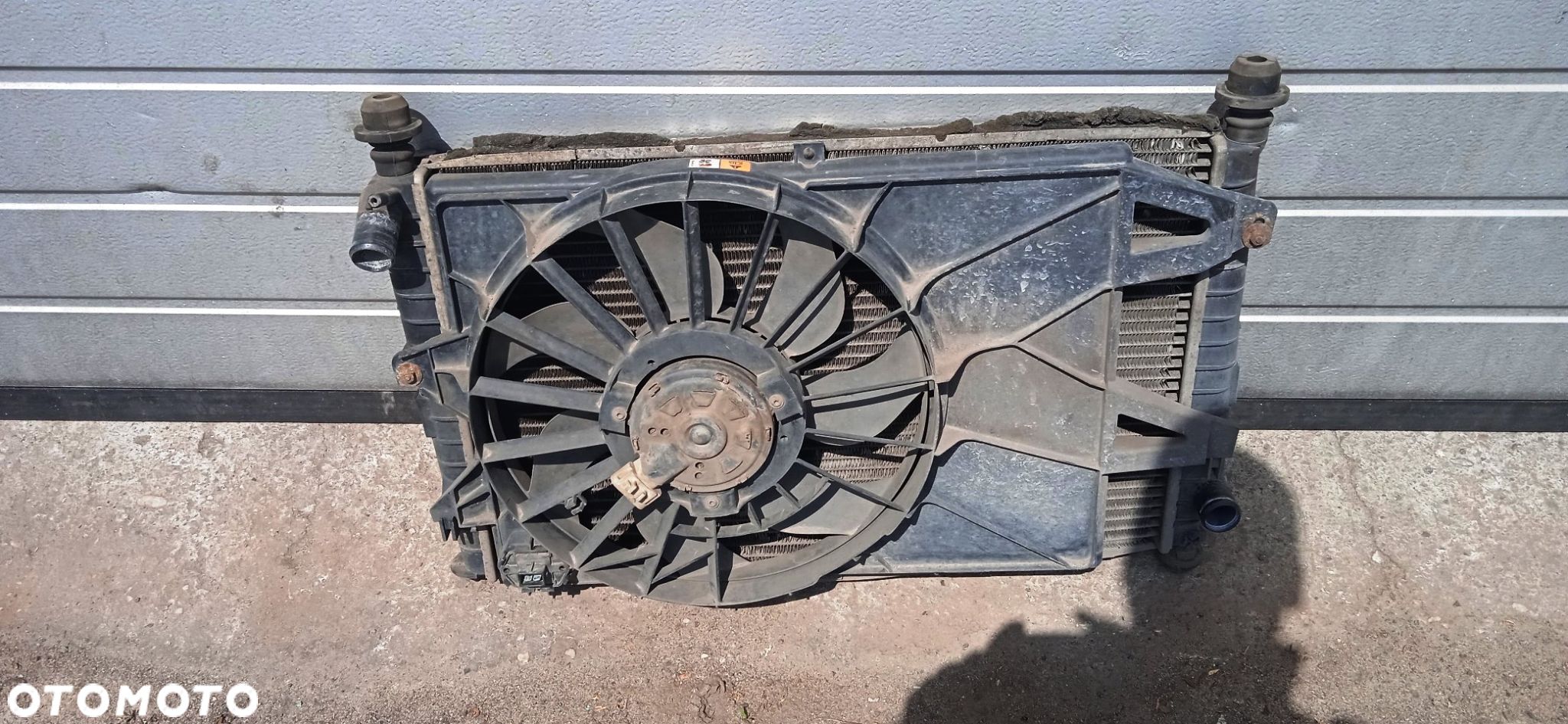 Chłodnica wentylator Ford Mondeo MK3 1s7h8c342ag 1s7h8005ad - 1