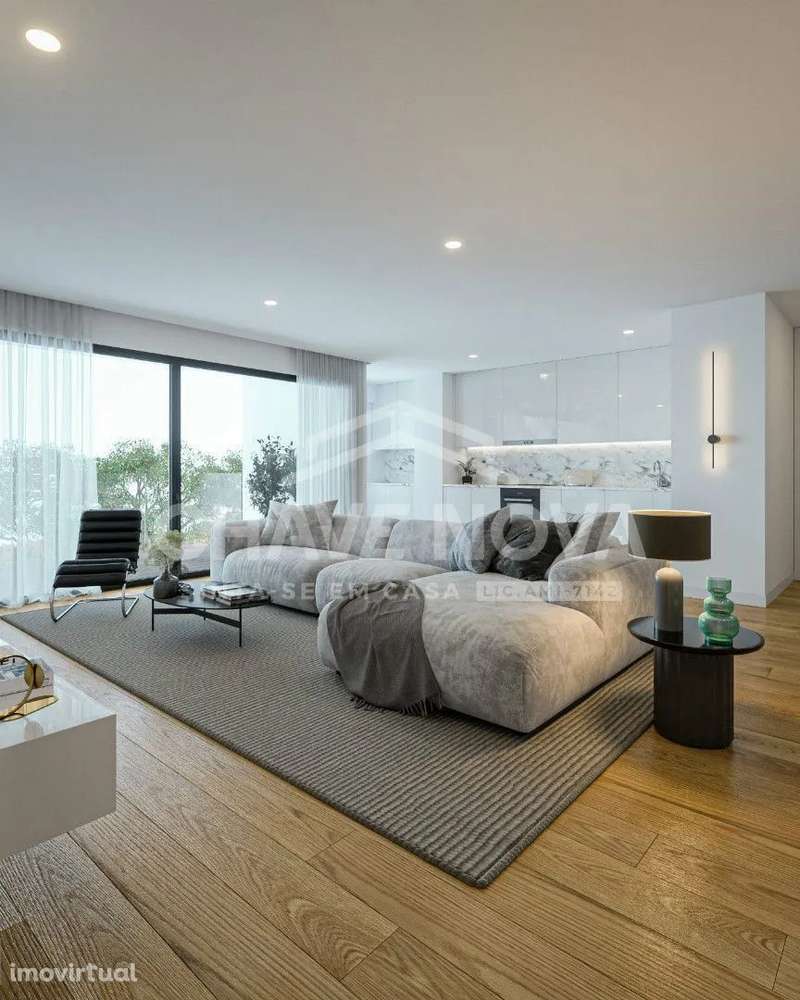 T3 Novo c/ Terraço no Empreendimento Art Tower, Águas Santas - Grande imagem: 3/20