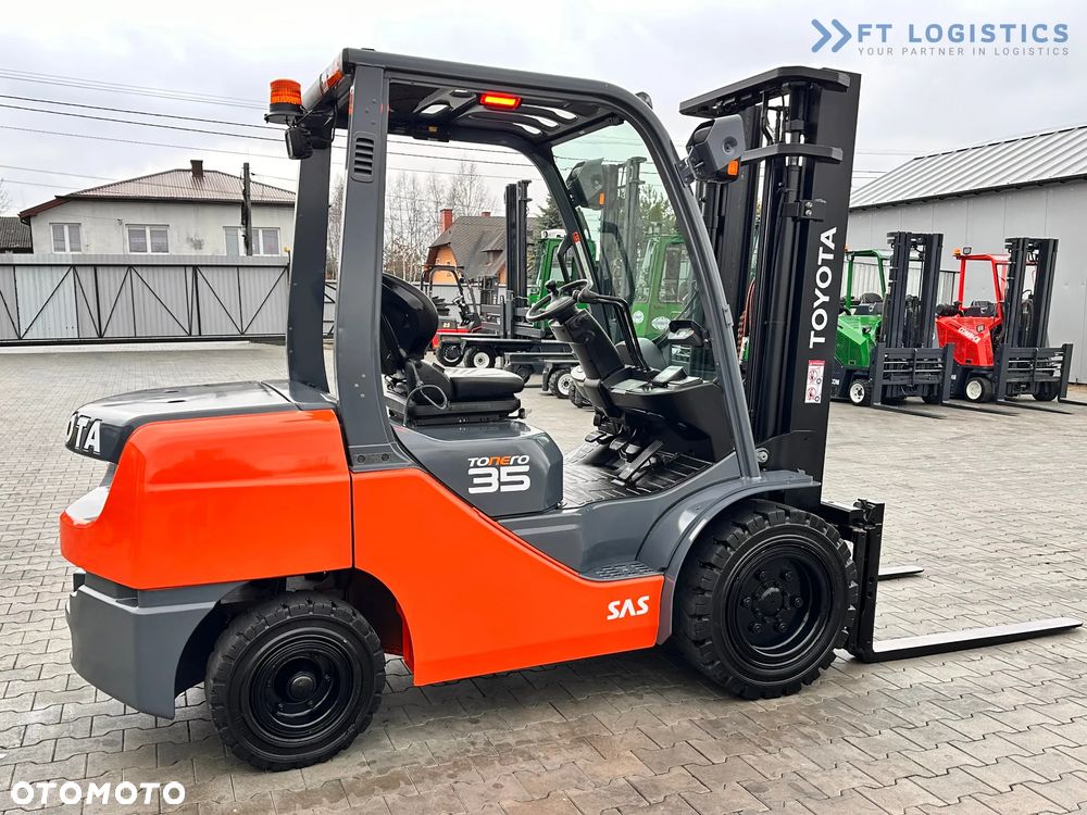 Toyota 52-8FDJF35 / DIESEL / 2016 / JEDYNE 2096 MOTOGODZIN / WOLNY SKOK / DUPLEX / JAK NOWA - 7