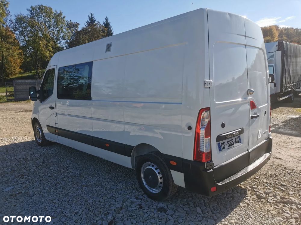 Renault Master L3H2 doka 7-osobowy Długi klima 2.3dCi-125KM Brygadówka - 7