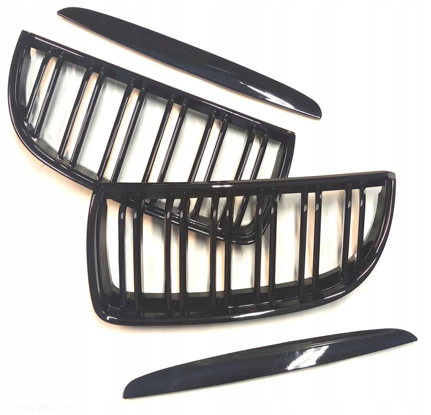Atrapa Grill Kratka Czarny polysk Bmw 3 e90 e91 04 - 1