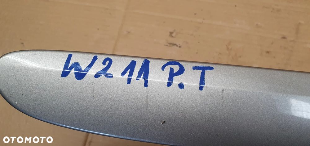 Listwa drzwi prawy tył tylna prawa Mercedes E-Klasa W211 A2116901262 - 7