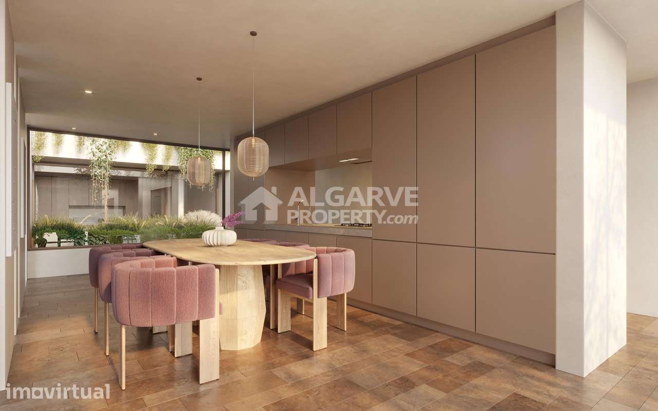 Apartamento Duplex de Luxo T3 com Vista Mar à Venda em Resort no Algar - Grande imagem: 3/17
