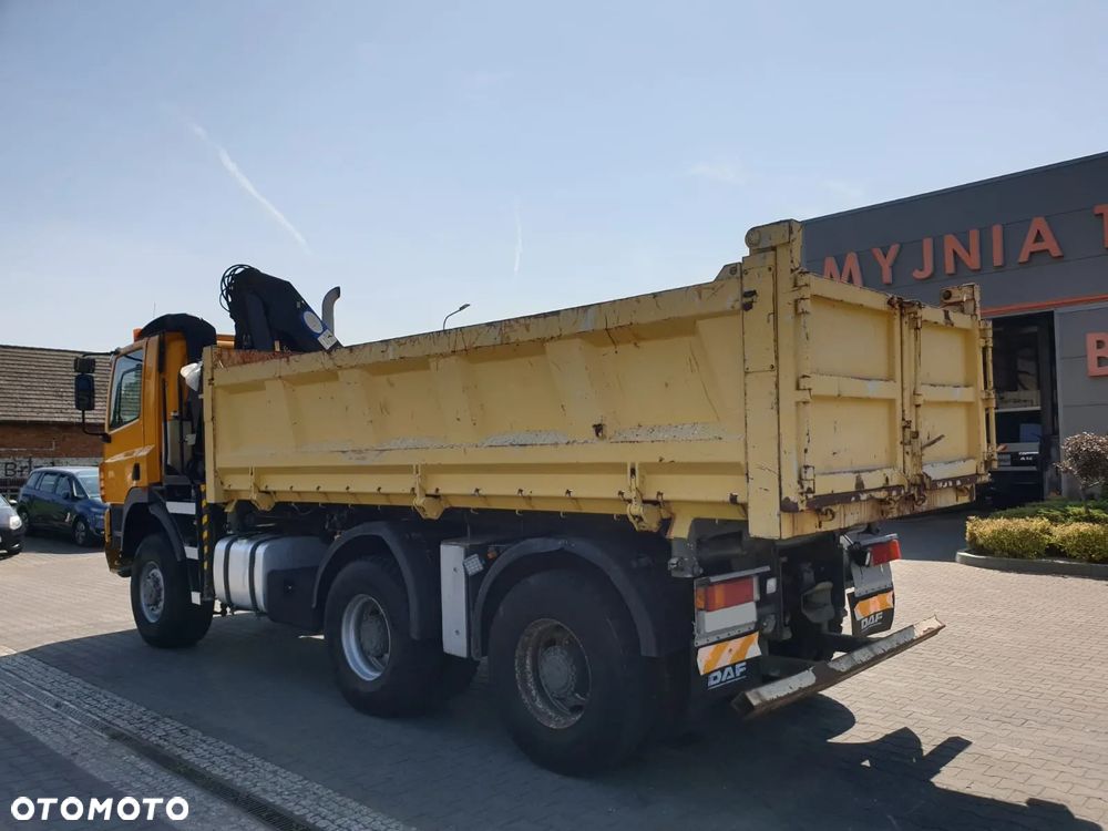 DAF CF GINAF X3335 S 6x6 WYWROTKA+HDS ATLAS 1460 HYDROBURTA KLAPODRZWI SKRĘTNA OŚ - 18