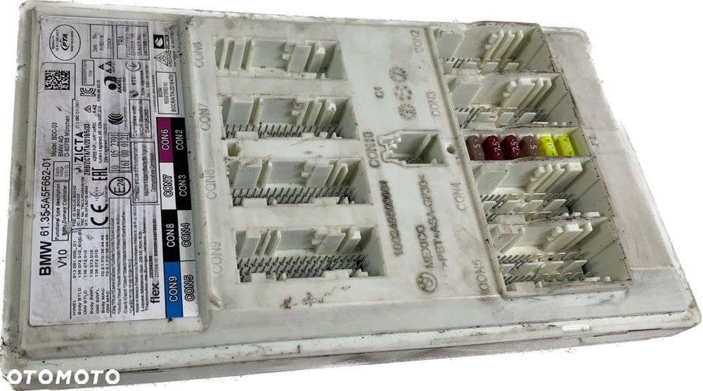 BMW MODUŁ STEROWNIK BDC-03 V10 BDC 5A5F662 - 1