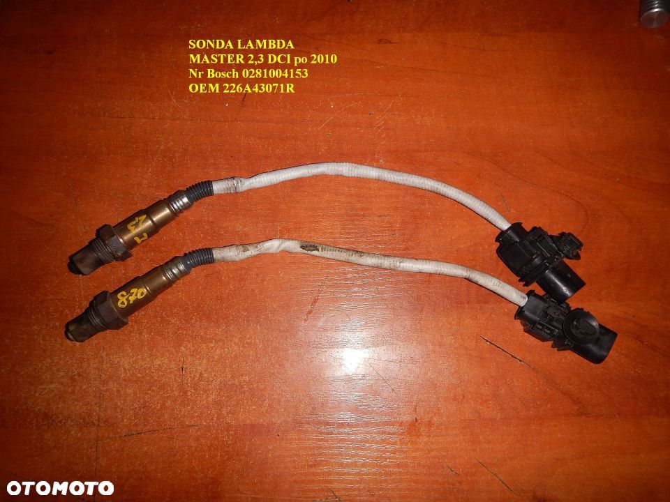 CZUJNIK SPALIN TRAFIC VIVARO 2,0 DCI nr 226408511R - 3