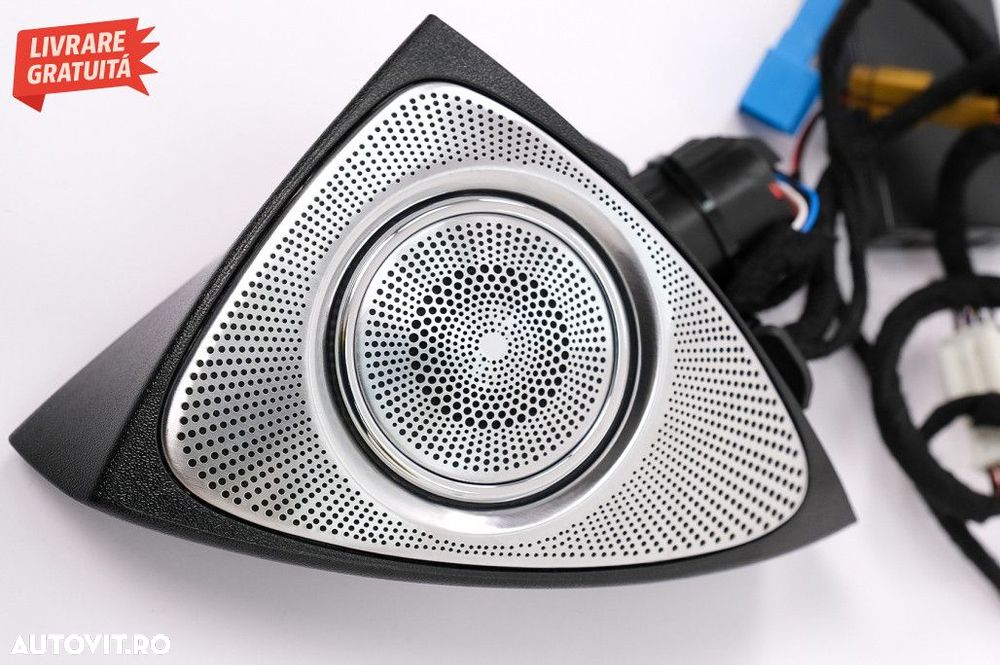 Tweeter LED rotativ cu 3 culori Mercedes C-Class W205 C205 S205 (2014- - 3