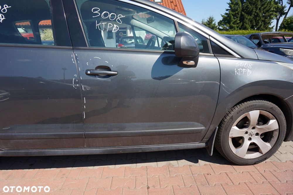 DRZWI PRZEDNIE PRAWE 3008 I KTPD  SZARY PEUGEOT 2009-2013 - 3