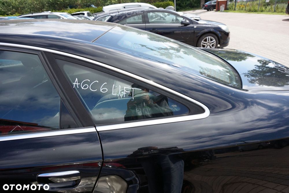 SZYBA KAROSERYJNA TYLNA LEWA BOCZNA A6 C6 LIFT SEDAN  AUDI 2008-2011 - 1